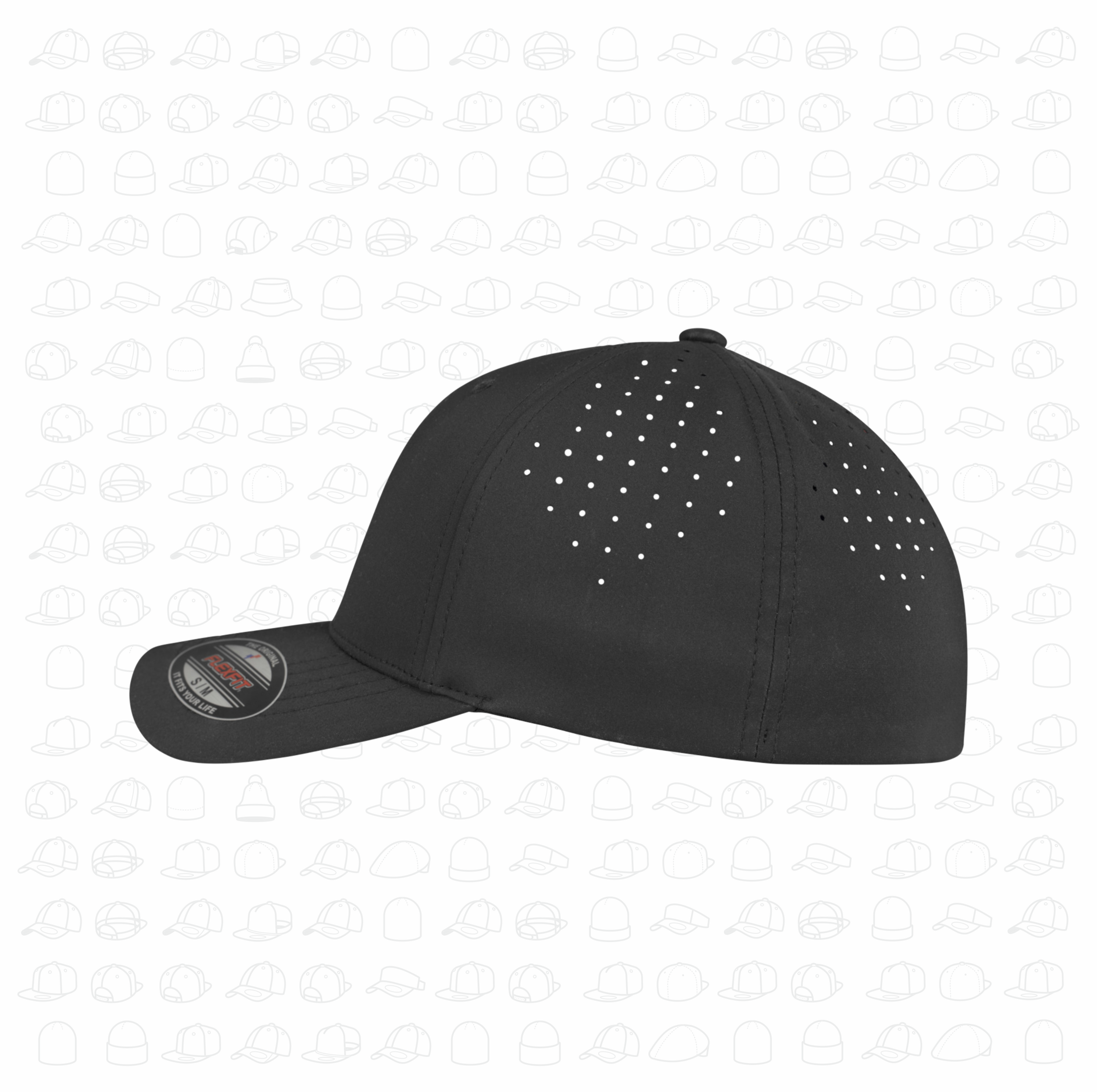 perforated caps