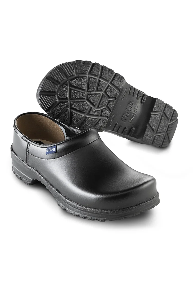 Sika Safety Clog Comfort Wood Mee Chef