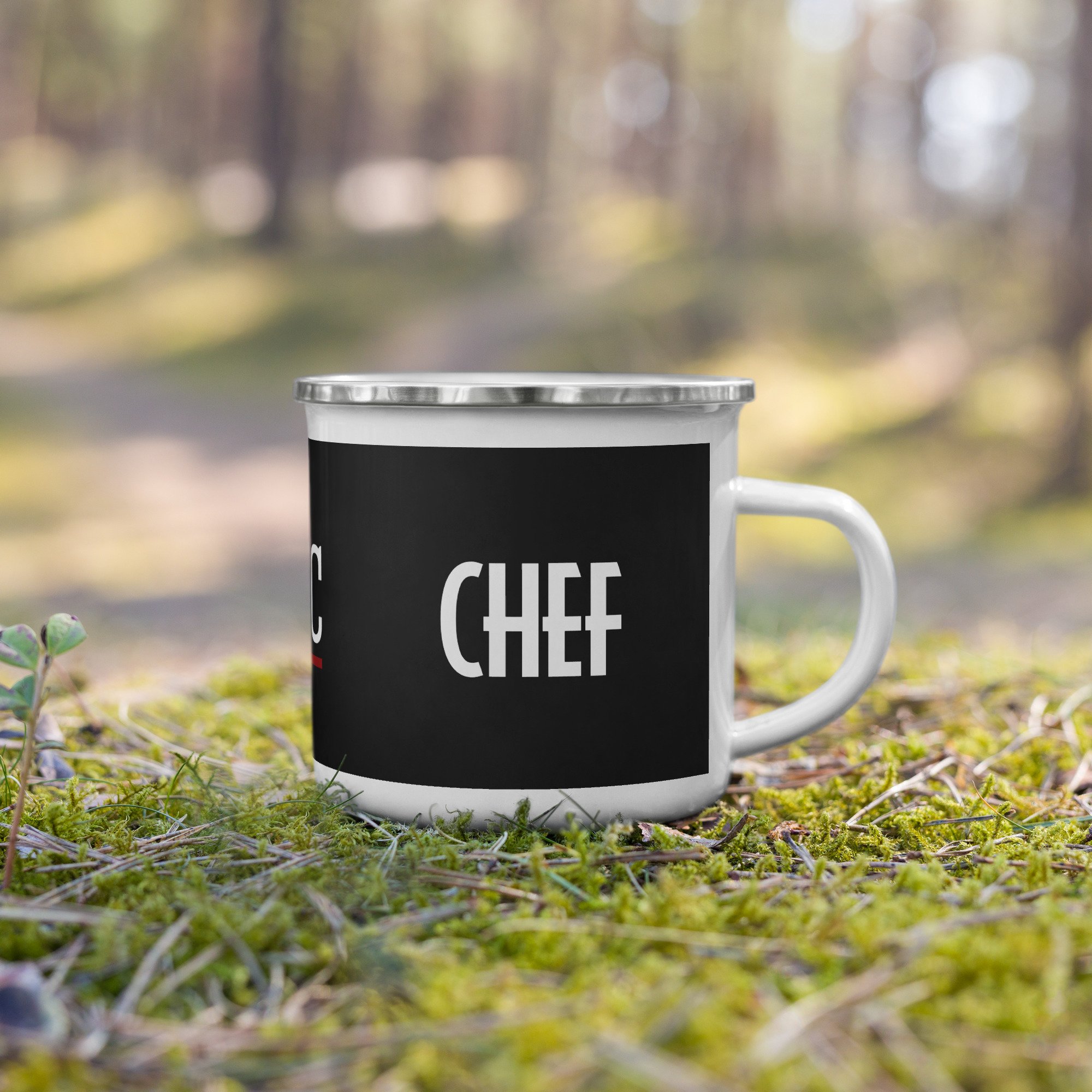 MC CHEF Enamel Mug — MEE-CHef