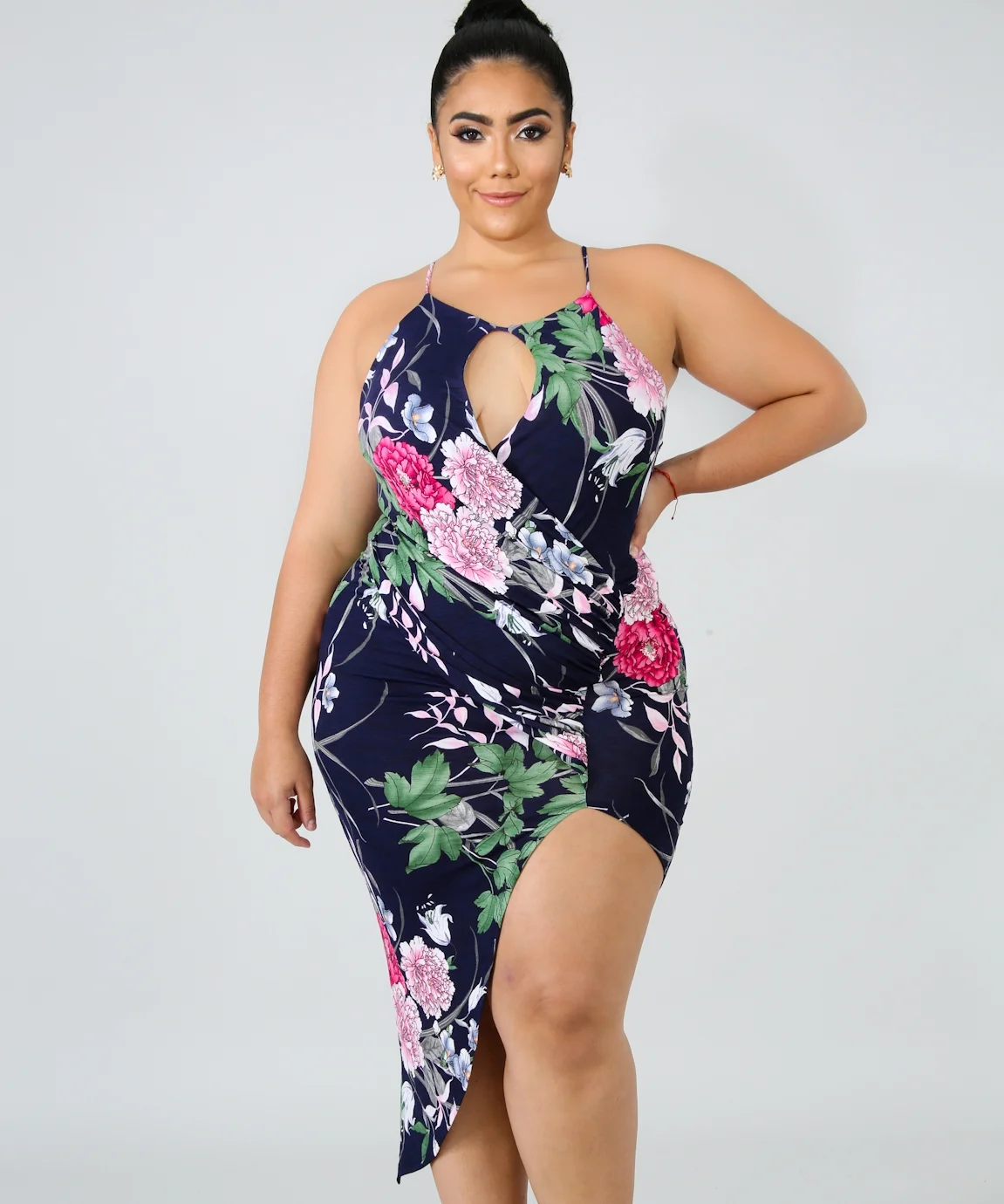 scrunch bodycon dress