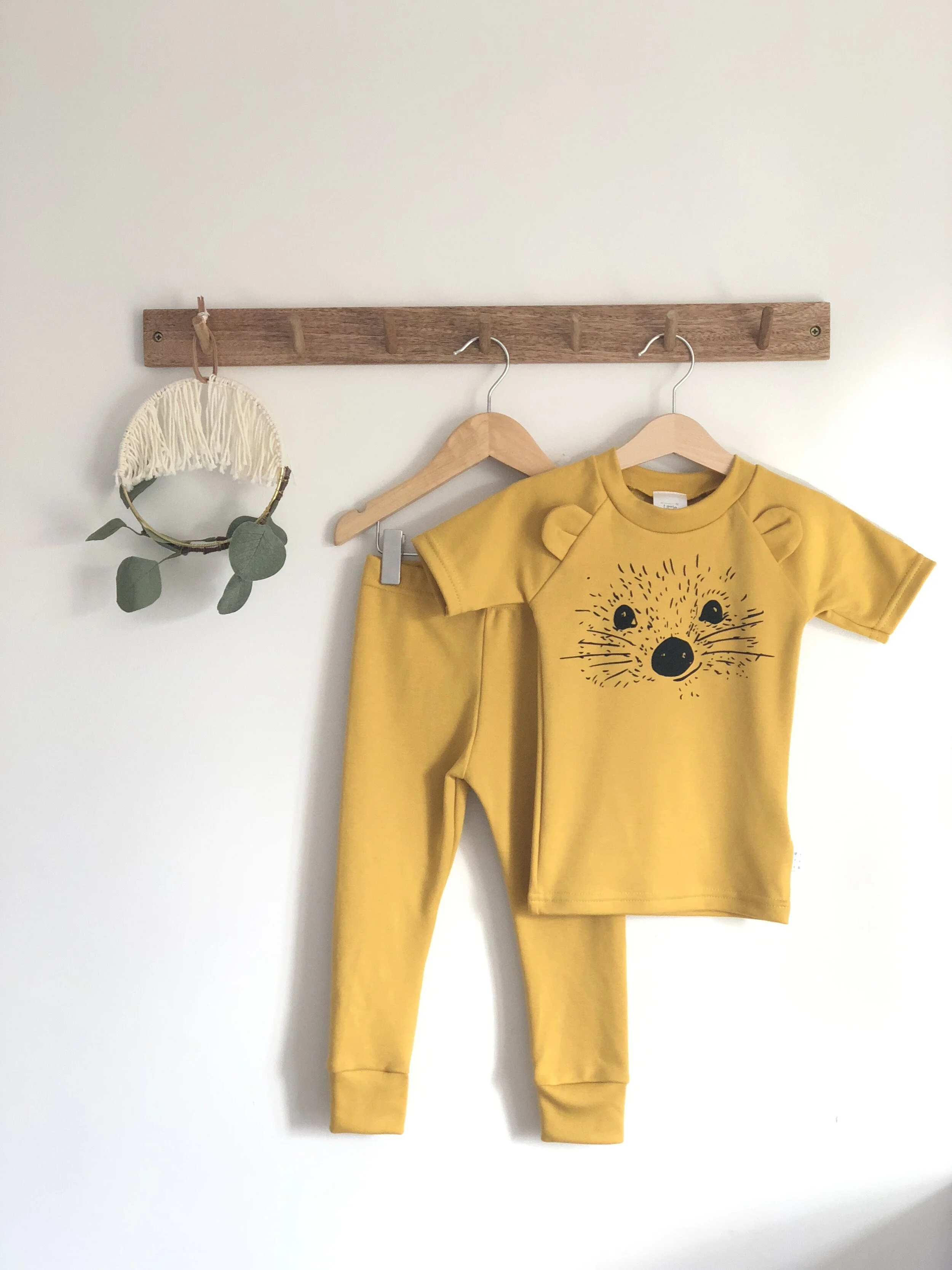 hedgehog sleepsuit