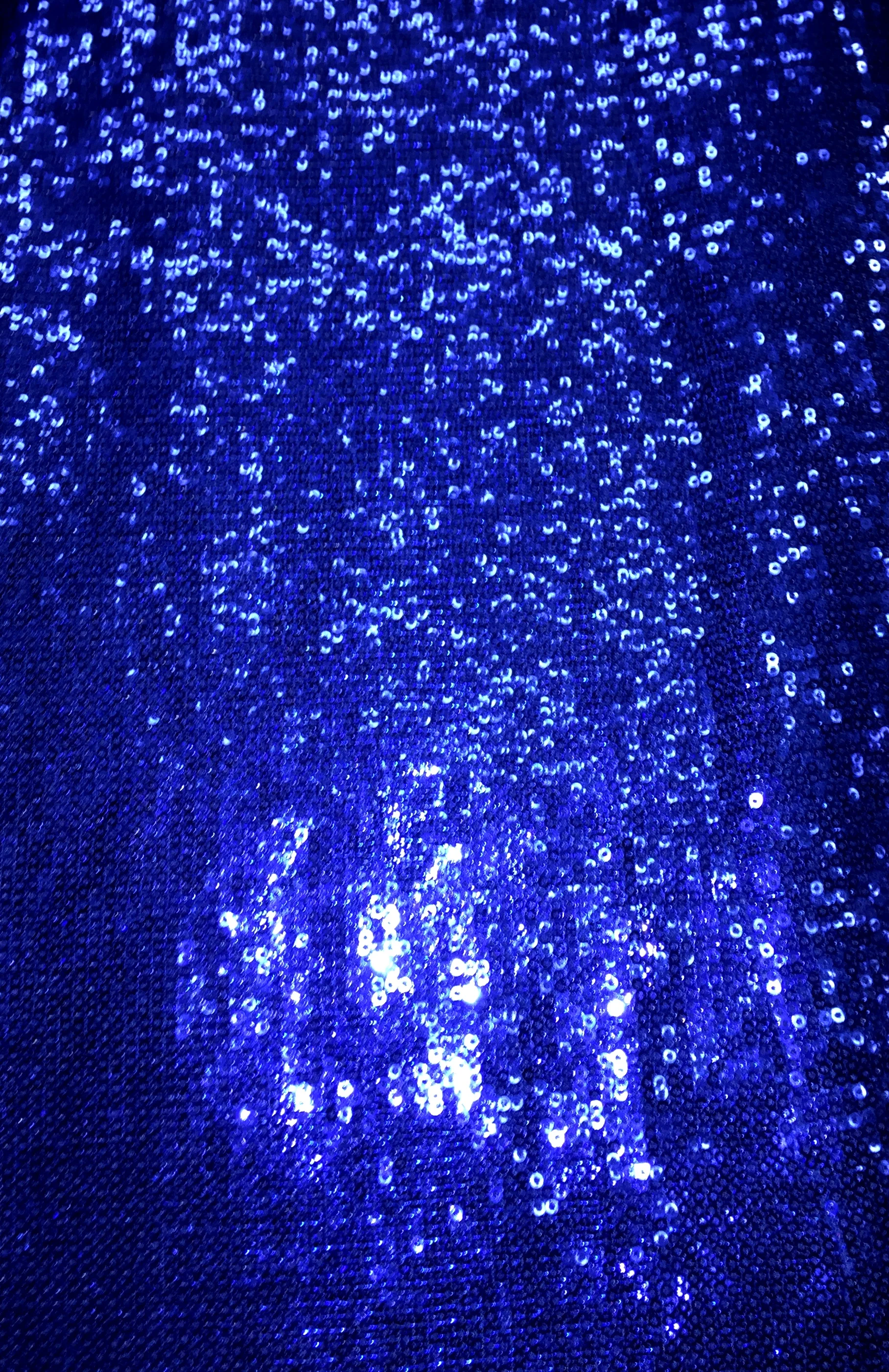royal blue sequin