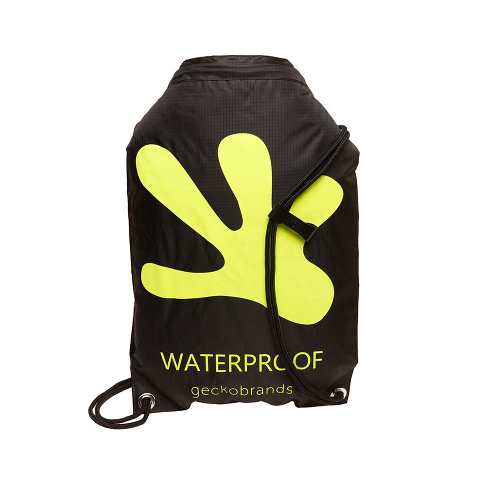 Available in 18 Colors Lightweight Packable Cinch Dry Bag geckobrands Waterproof Drawstring Backpack