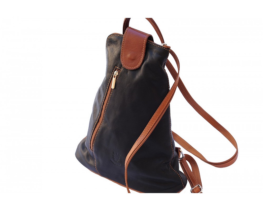 backpack purse tan