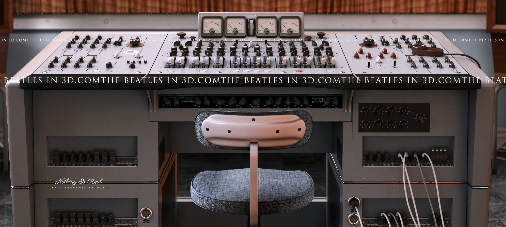 Control Room 3 1966 Panoramic The Beatles In 3d