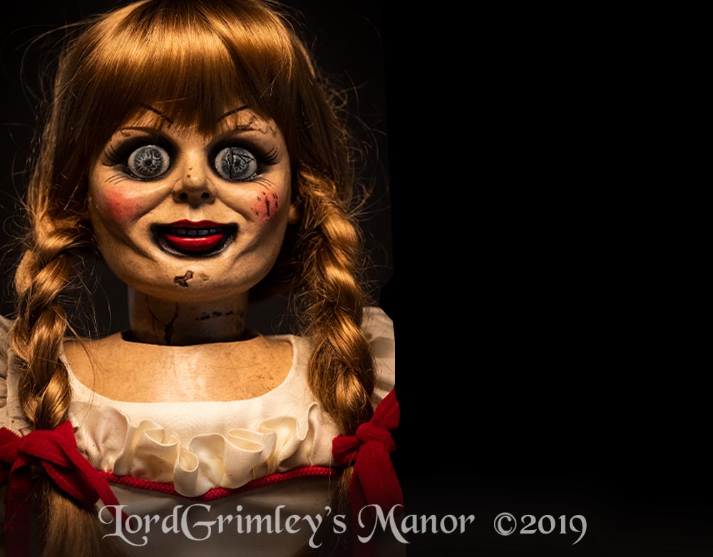 halloween annabelle doll