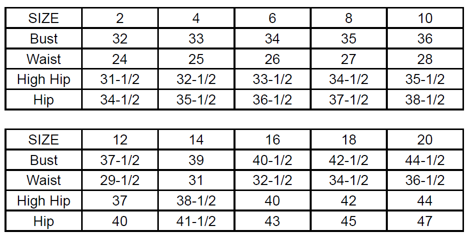 Horse Cinch Size Chart