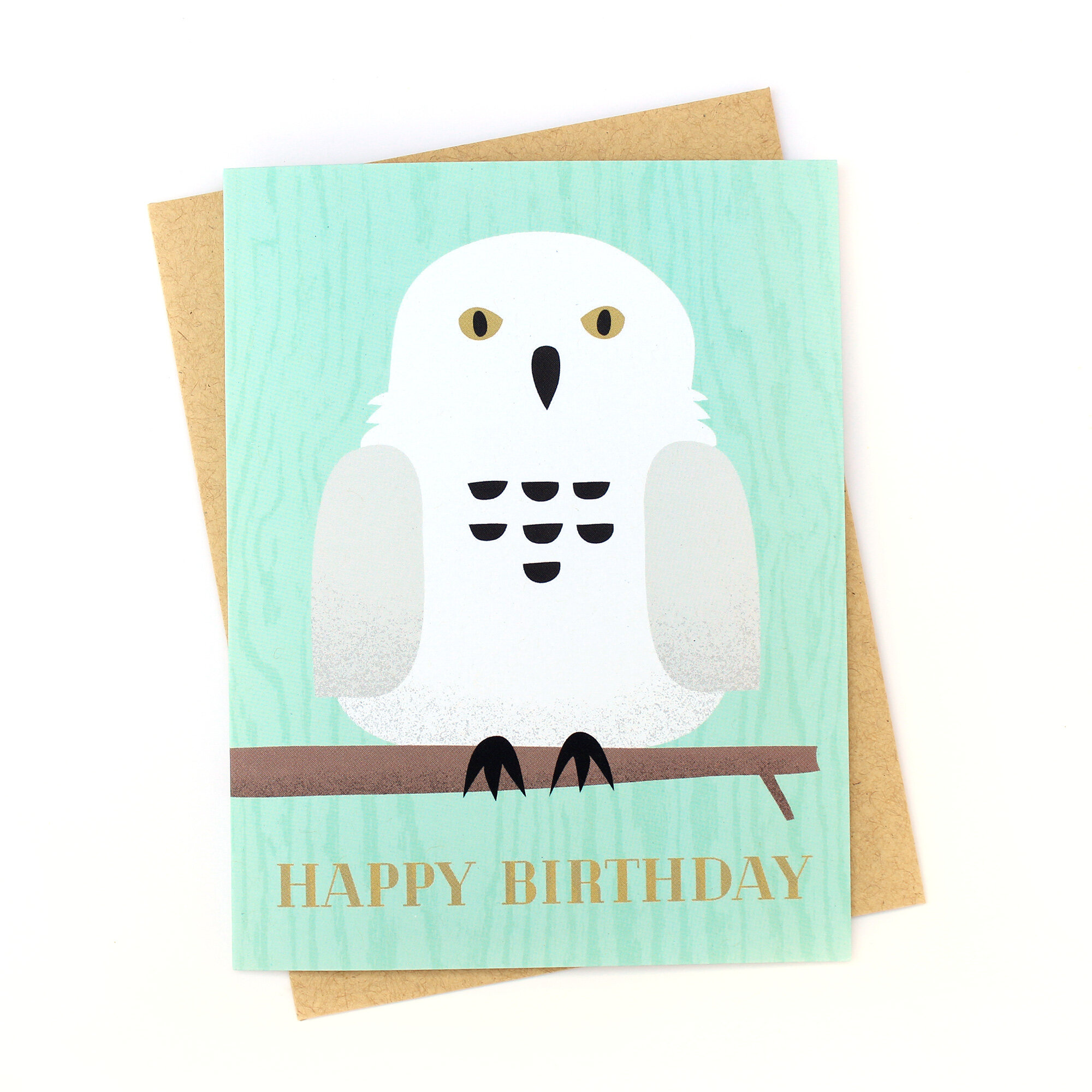 Baby Owl Card  Single Card wEnvelope