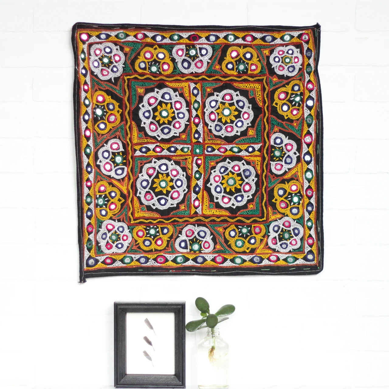 1960 S Vintage Indian Textile Vintage Home Decor Portland Oregon