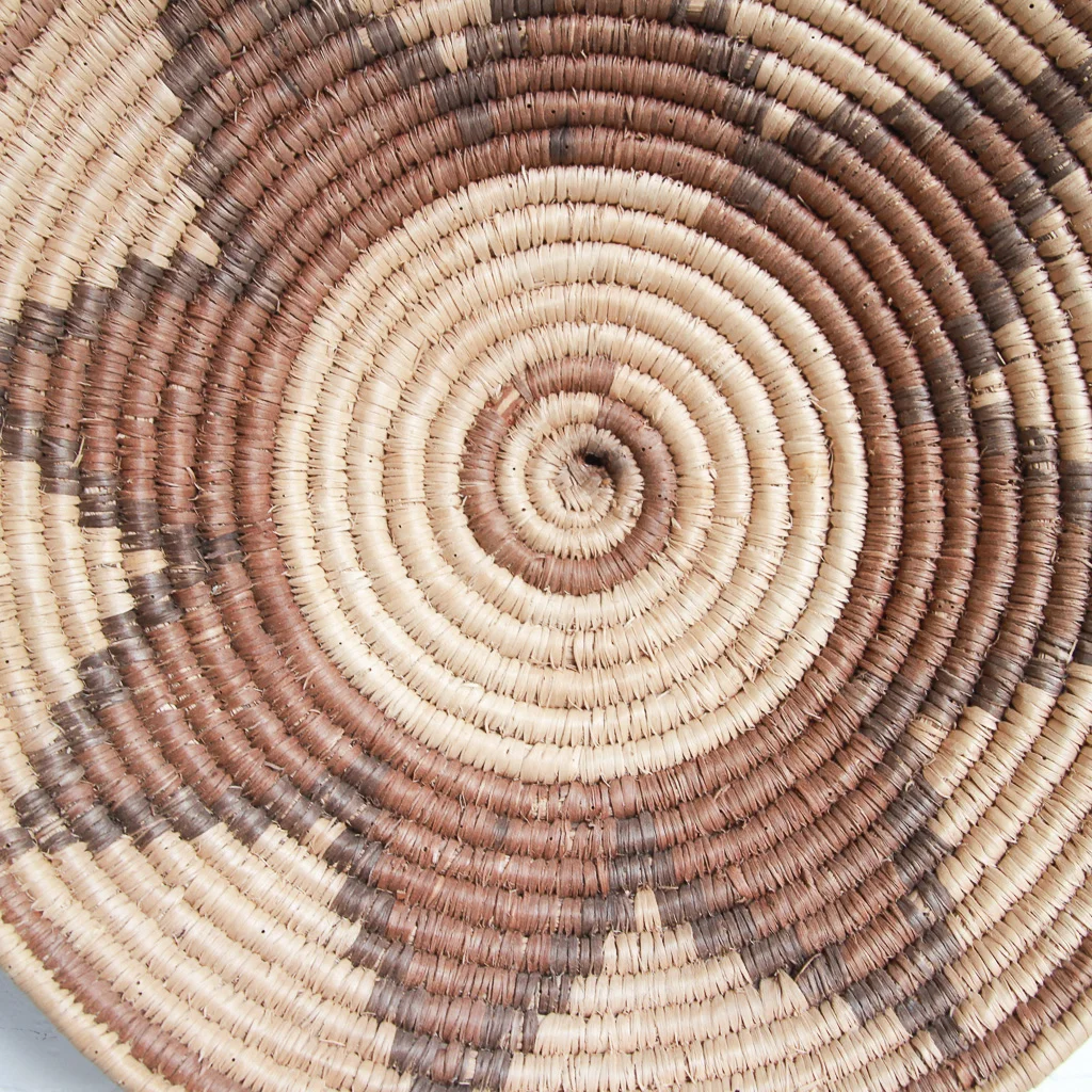 Wall Hanging Woven Basket Vintage Home Decor Portland Oregon