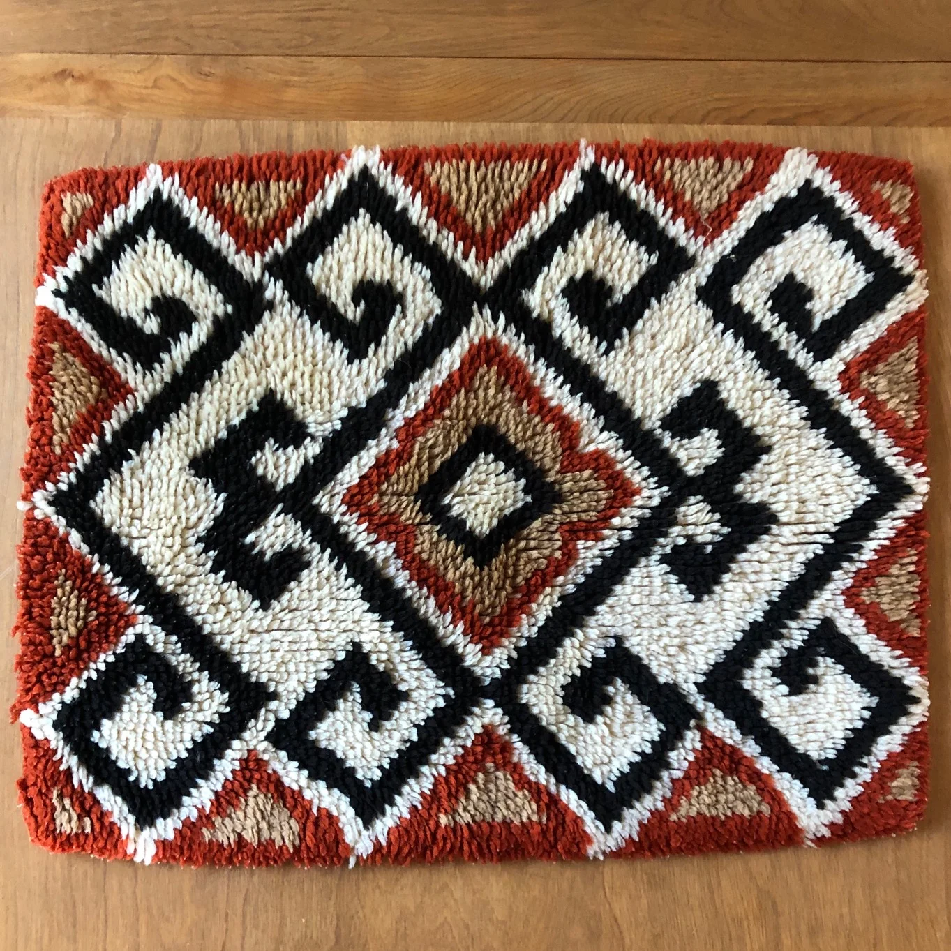 Latch Hook Rug Wall Hanging Vintage Home Decor Portland Oregon