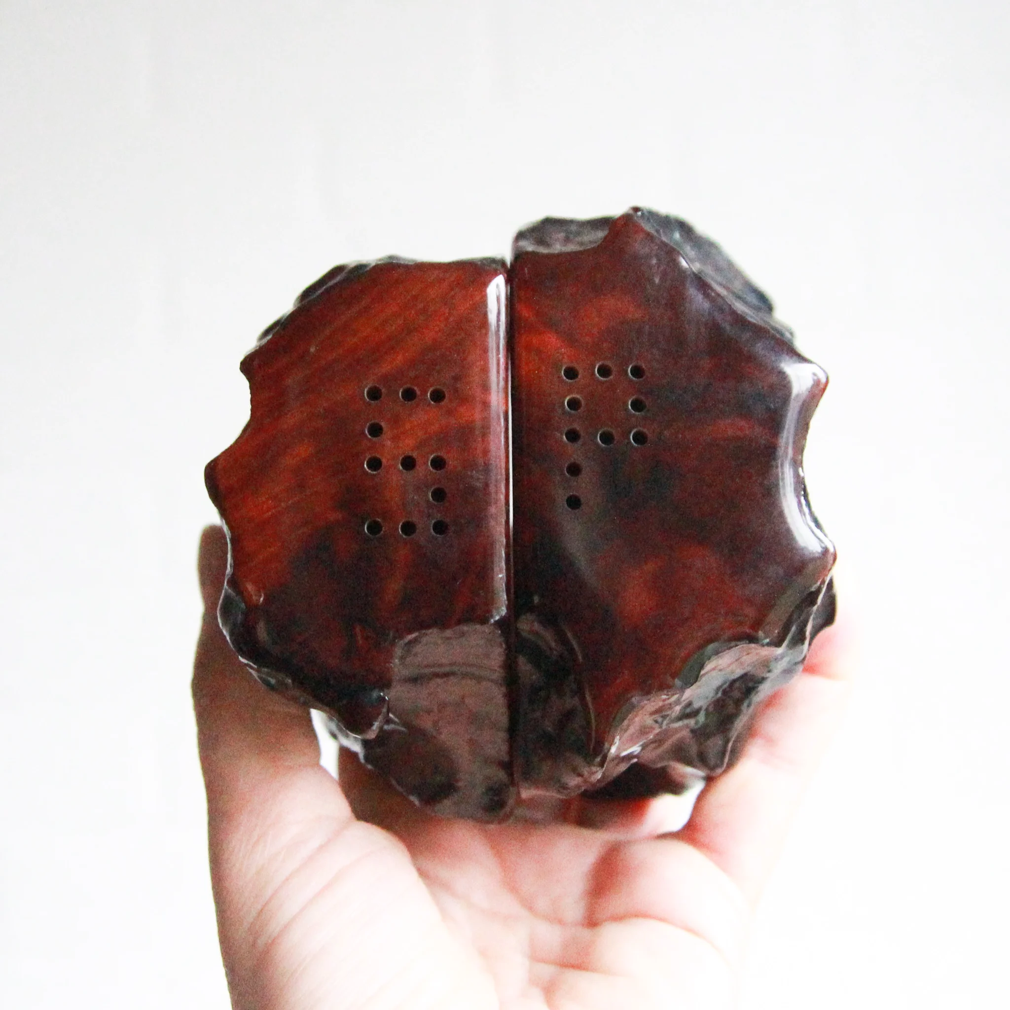 California Redwood Salt Pepper Shakers Set Of 2 Vintage Home