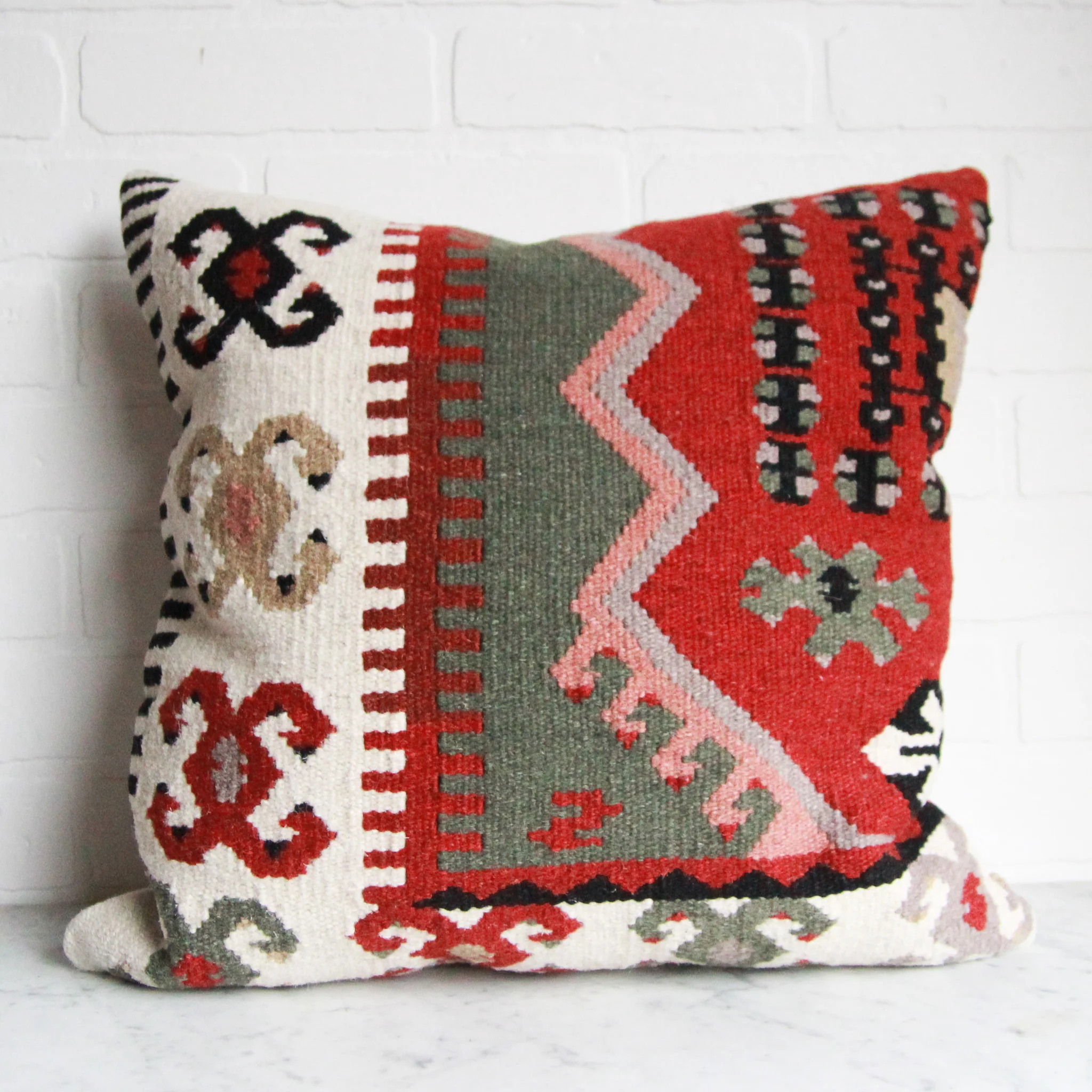 Kilim Pillow Vintage Home Decor Portland Oregon Left Coast