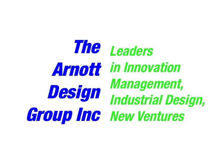 the arnott group