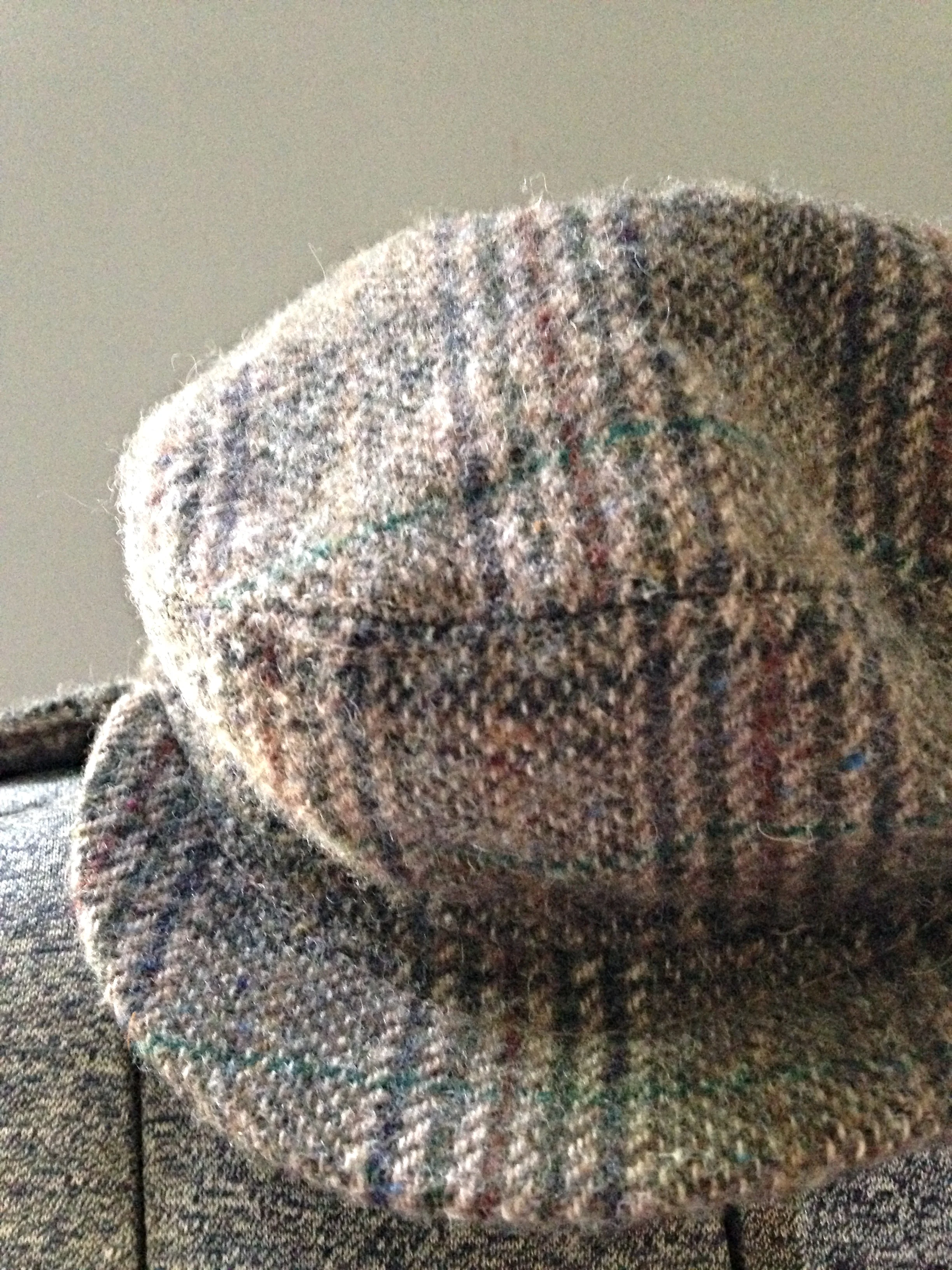tweed cap with ear flaps