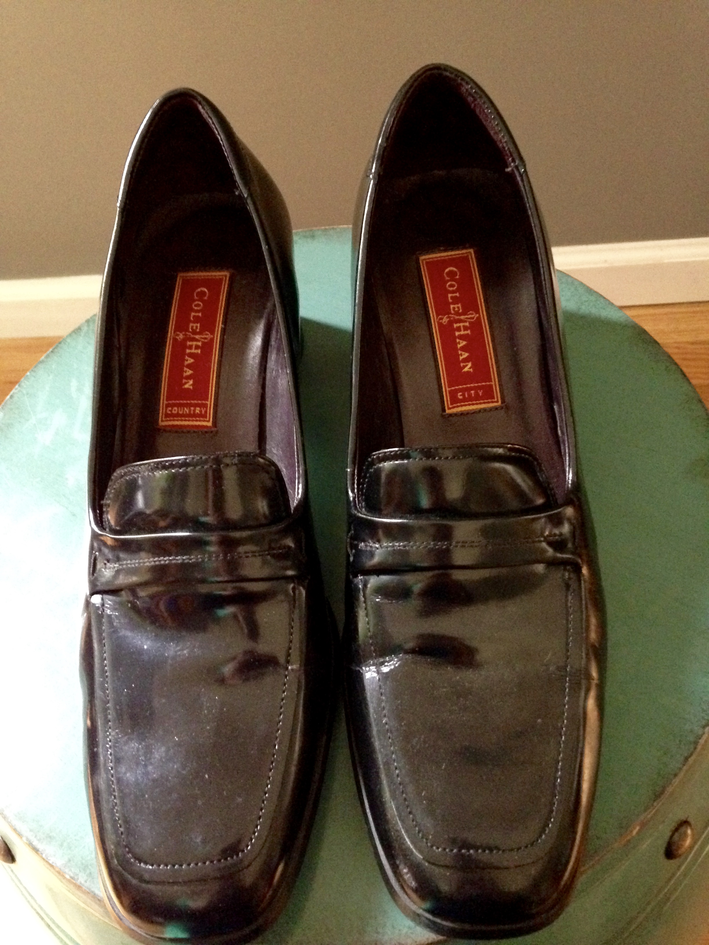 cole haan patent leather