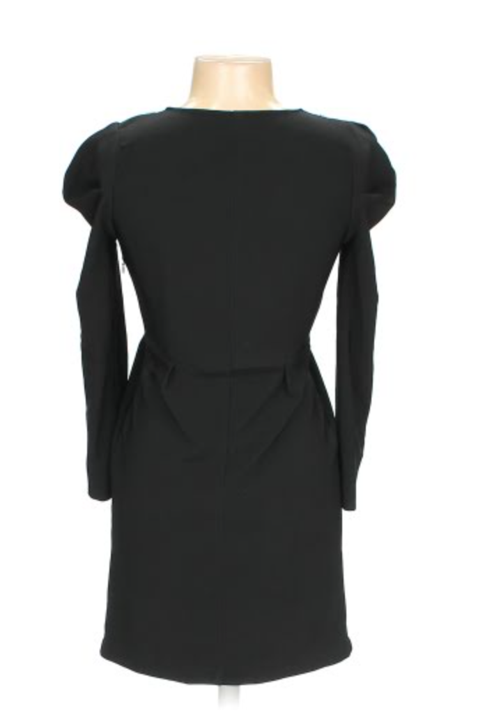 little black dress zara 2018