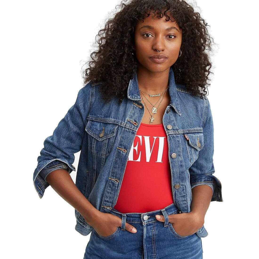 original trucker levis