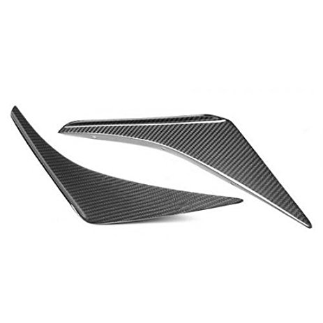 APR CARBON FIBER FRONT BUMPER CANARDS 08-15 LANCER EVO X