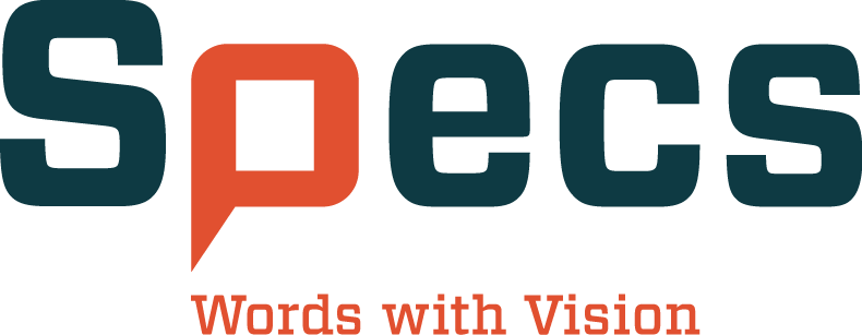 Specs, Words with Vision