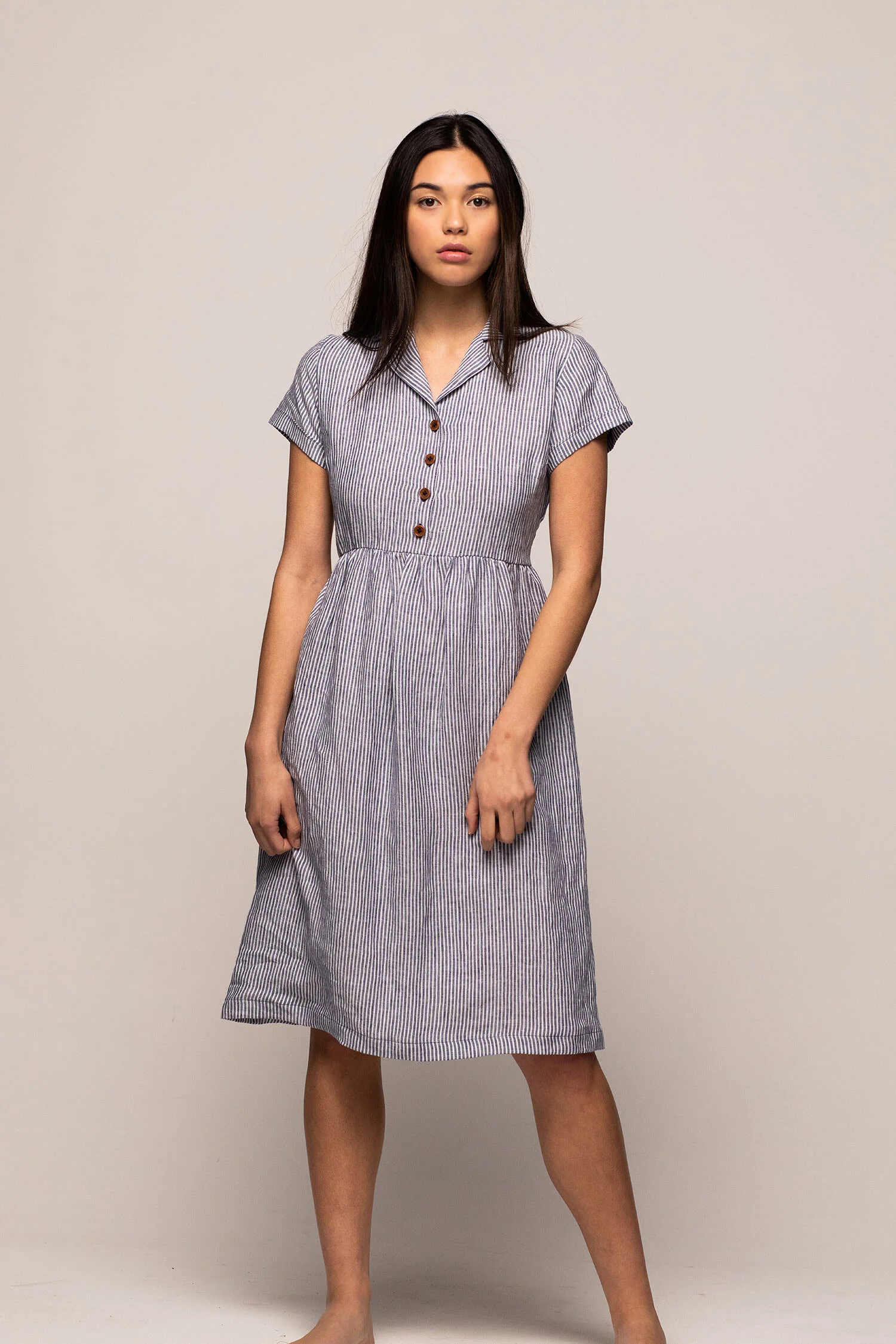 ladies midi length dresses