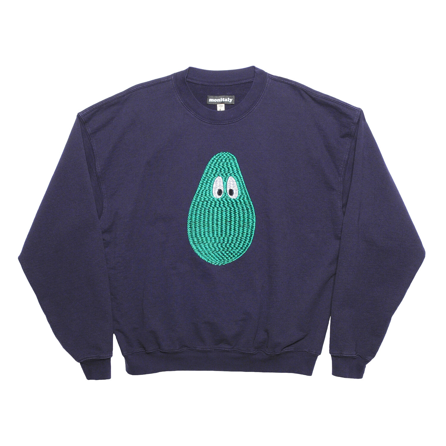 cropped crew sweatshirt