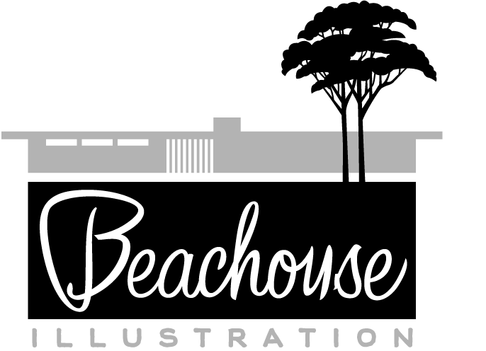 Beachouse Illustration