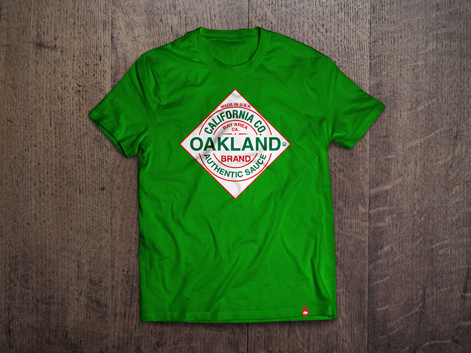 oakland as t shirt