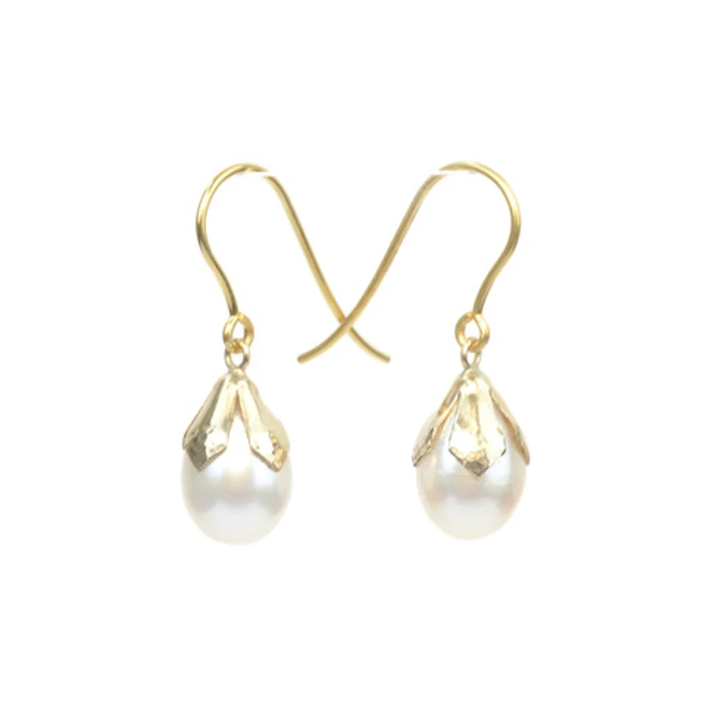 Snowdrop Earrings Silver May Snowdrop Earrings Silver May