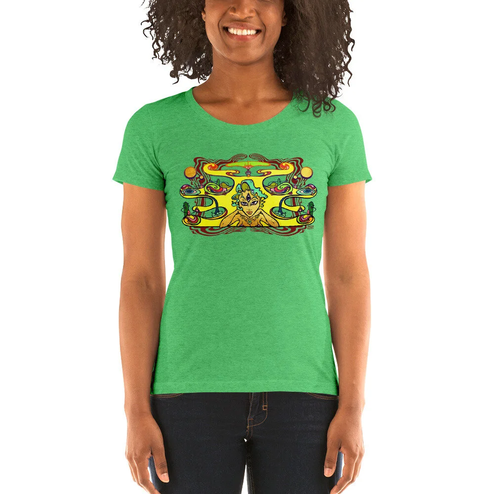 Vibrant Oasis - Ladies' short sleeve t 