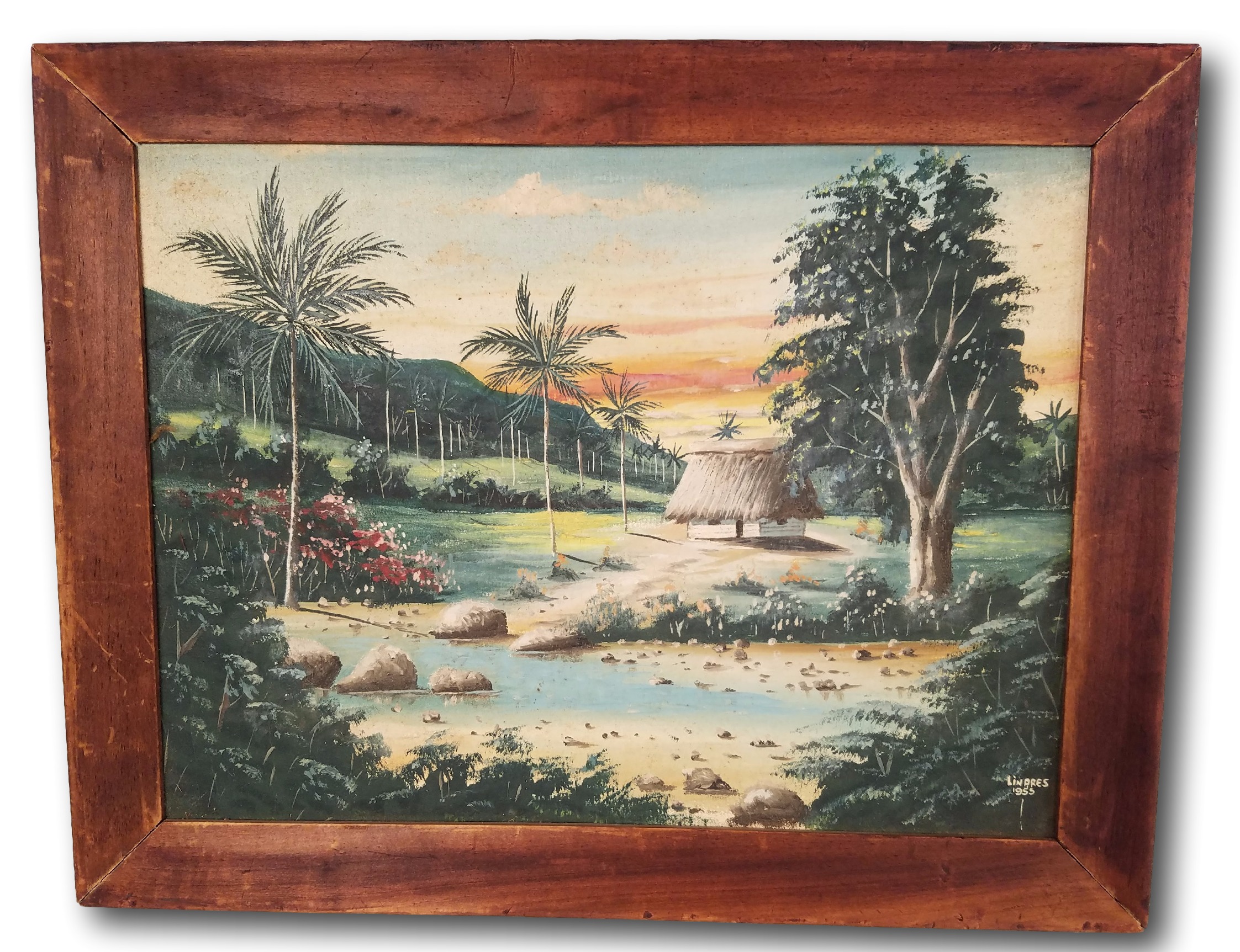 Vintage Tiki Painting I Fig