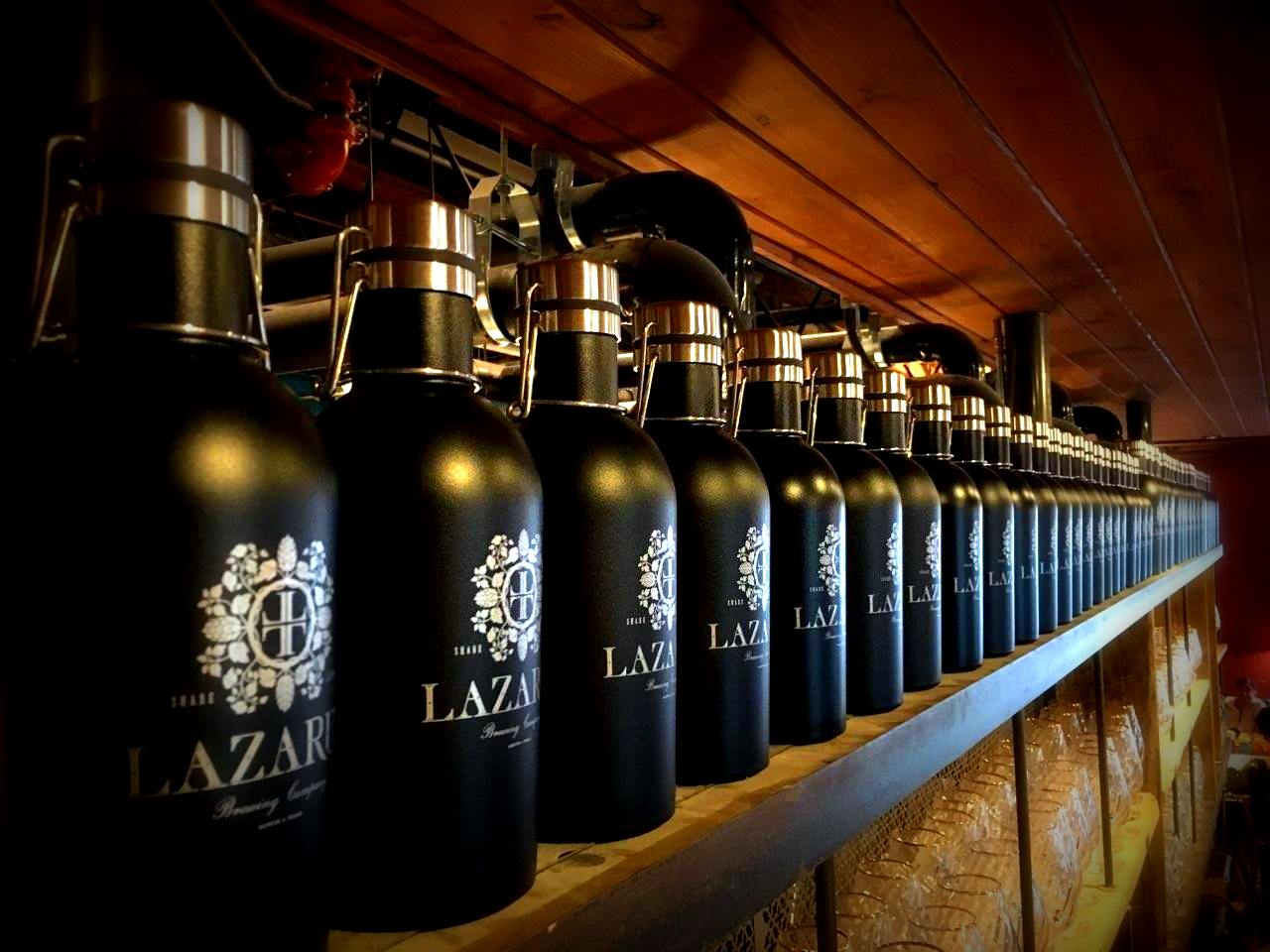 Laz 1 Patron Saint Glass — Lazarus Brewing Co.