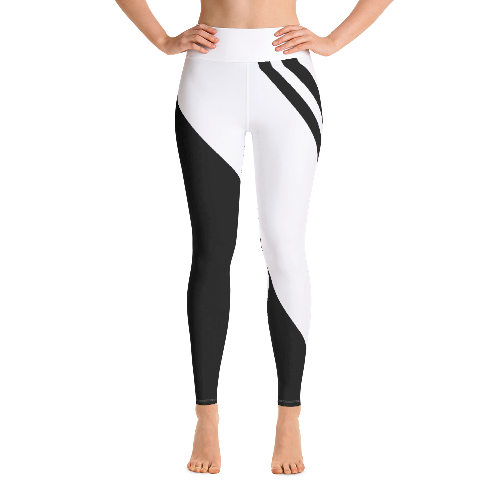 gym leggings with stripes