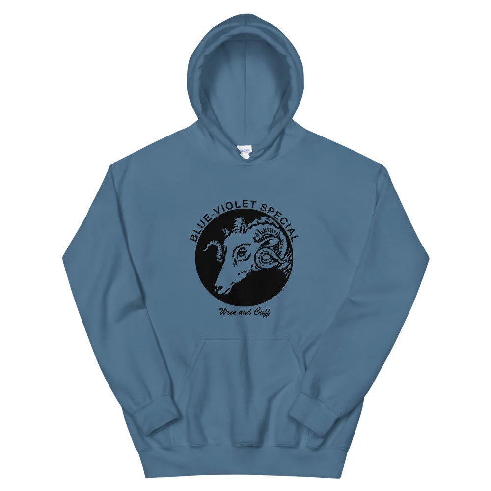 2025年のクリスマスの特別な衣装 Blue Violet Caprid Hoodie — Wren and Cuff ギター