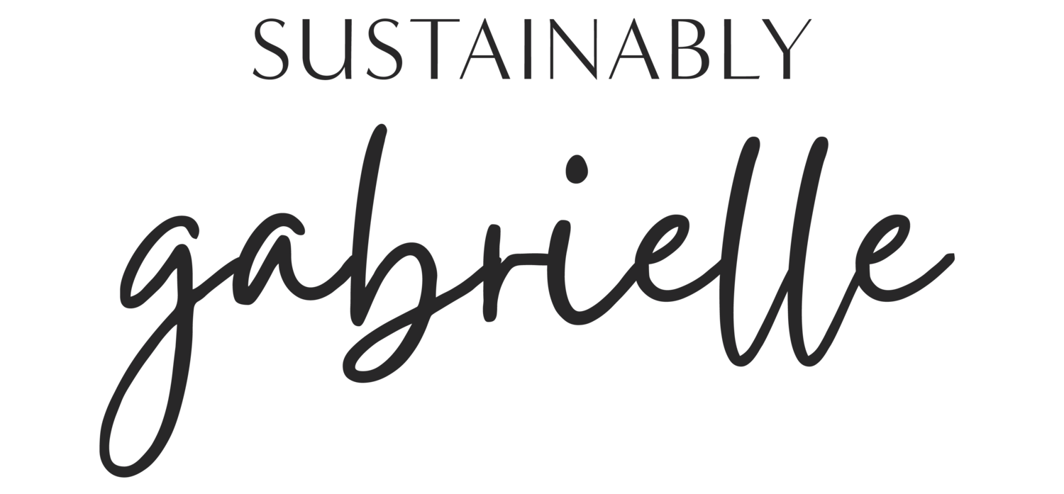 Sustainably Gabrielle - Gabrielle Scollay