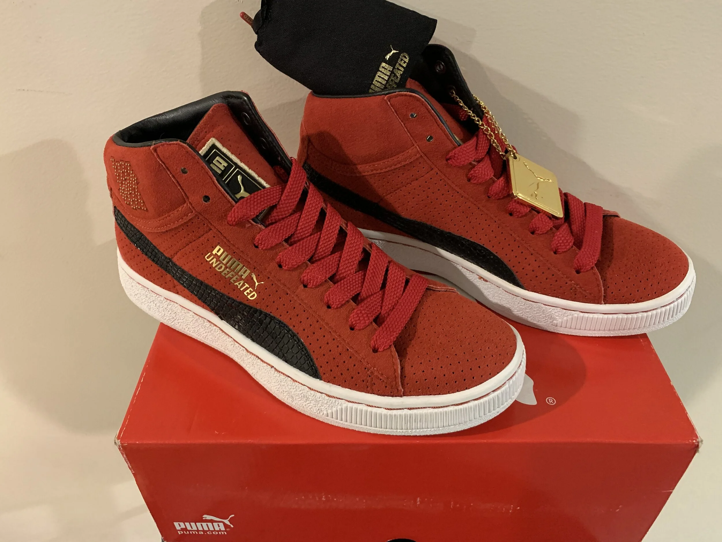 comentario autómata promedio Puma x Undefeated Mid 24k — DLo's Flipshop