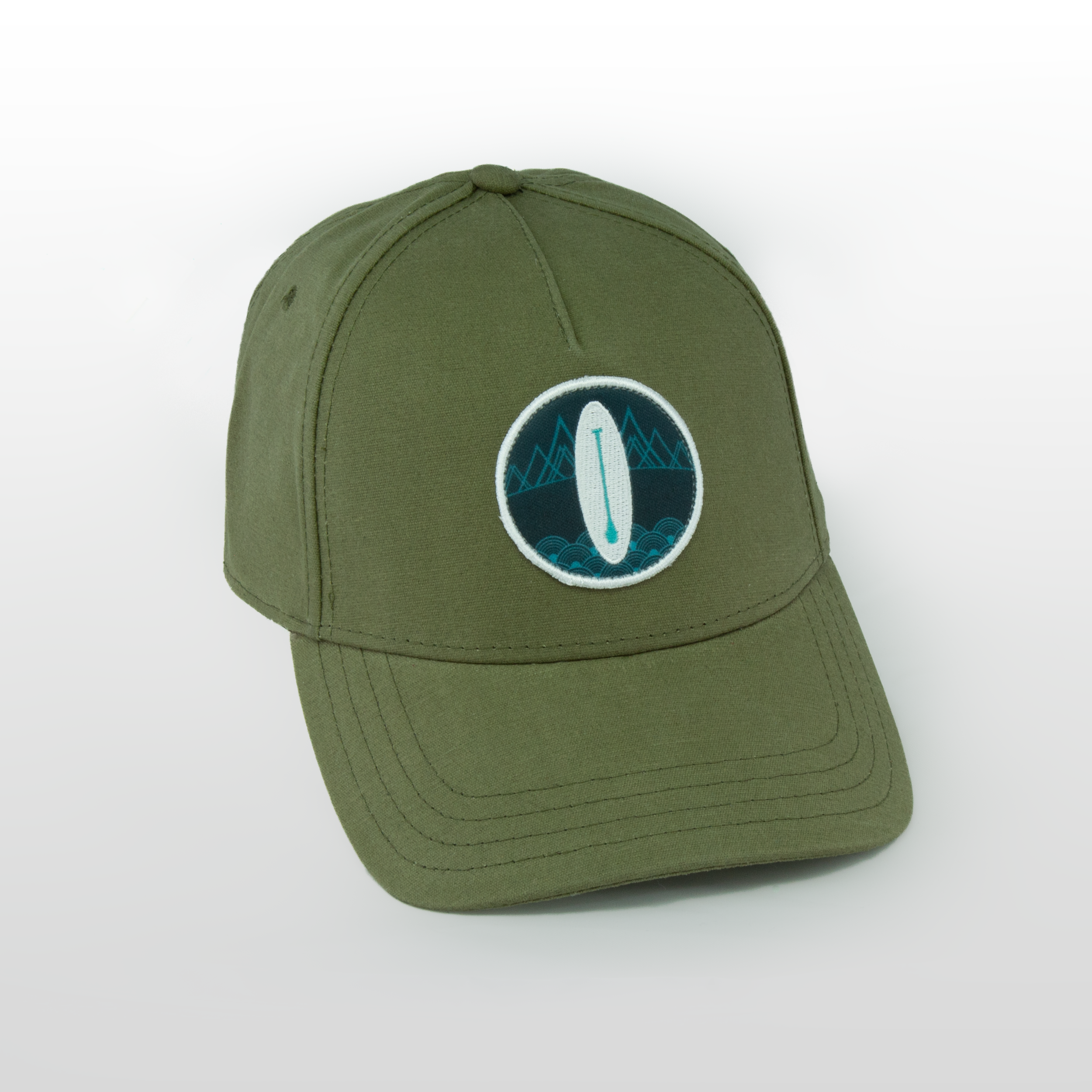 SUP Hat with Embroidered Board + Paddle 