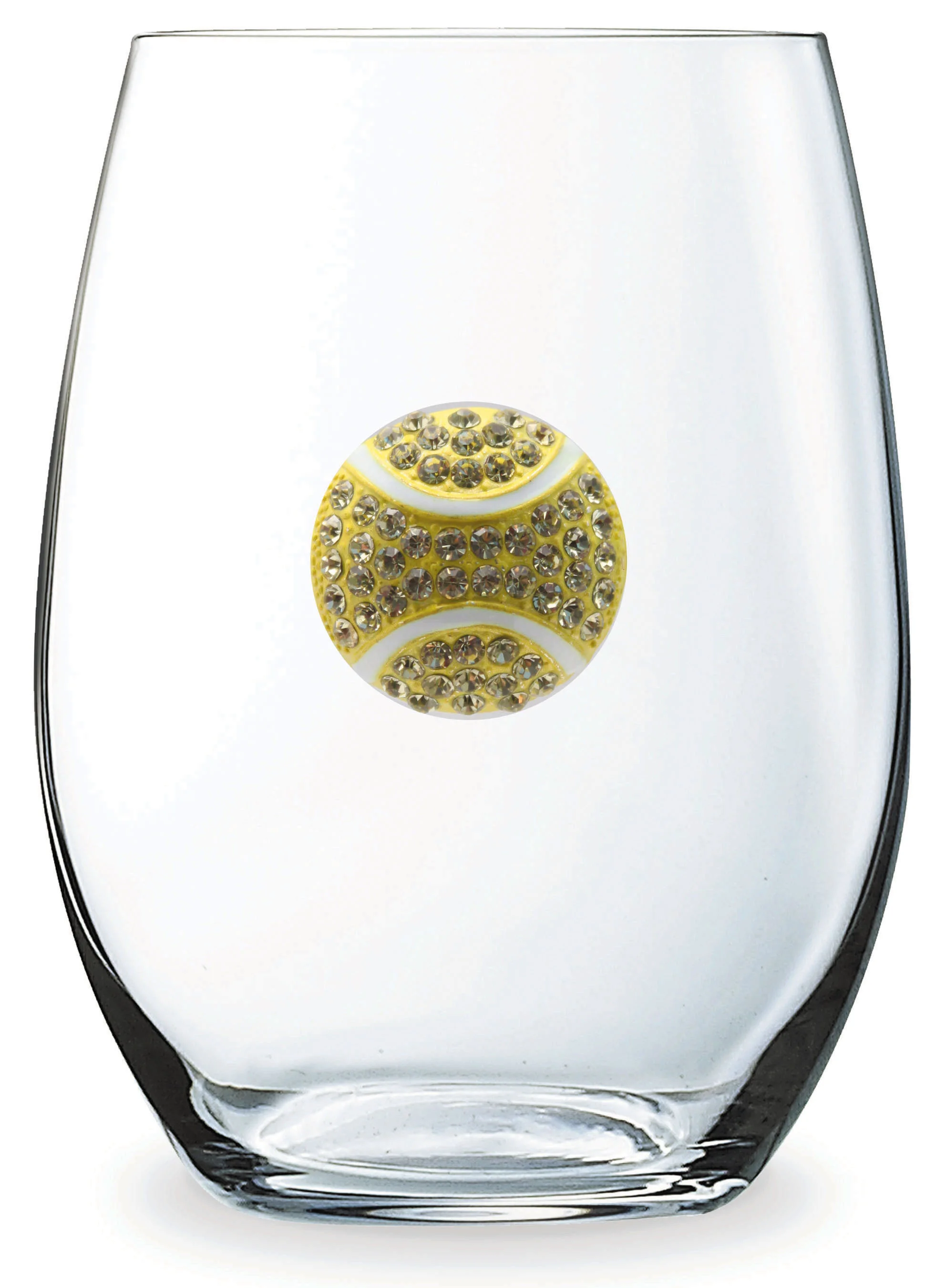 Swarovski Crystal Tennis Ball Wine Glass Shop Tennis Fame