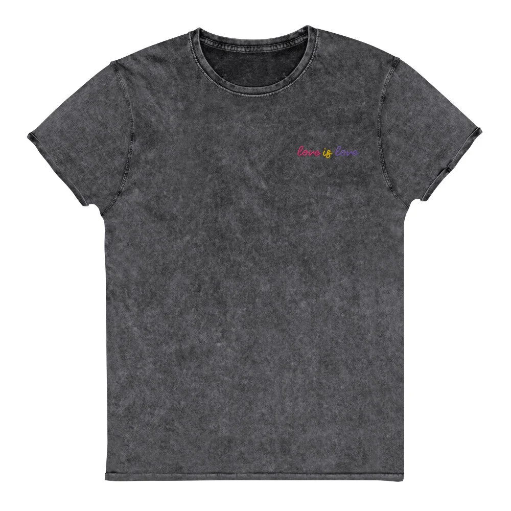 Love is Love Unisex Denim Tee — Sheridan Student Union