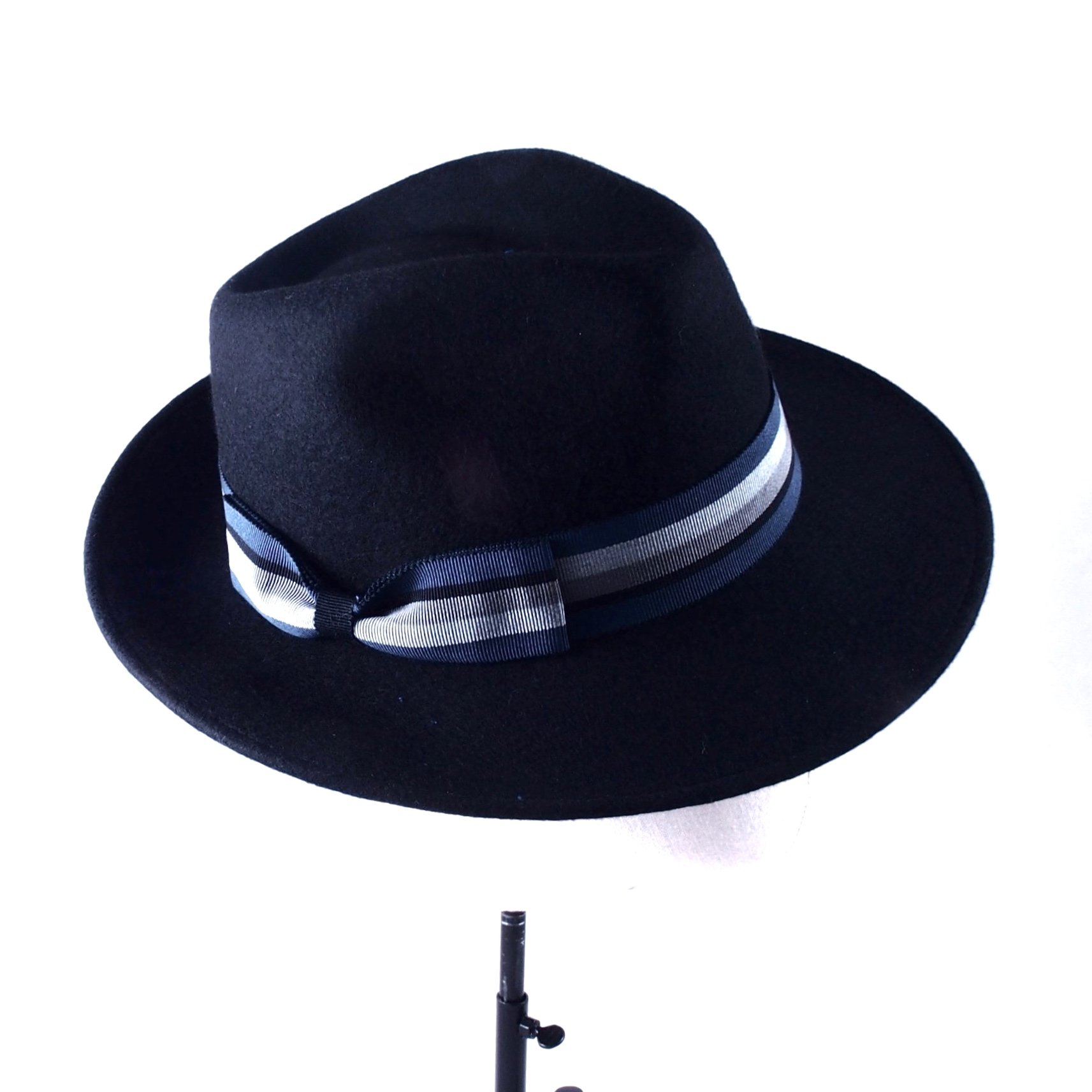 En laine chapeau Borsalino Noir taille S International en Laine - 40193285
