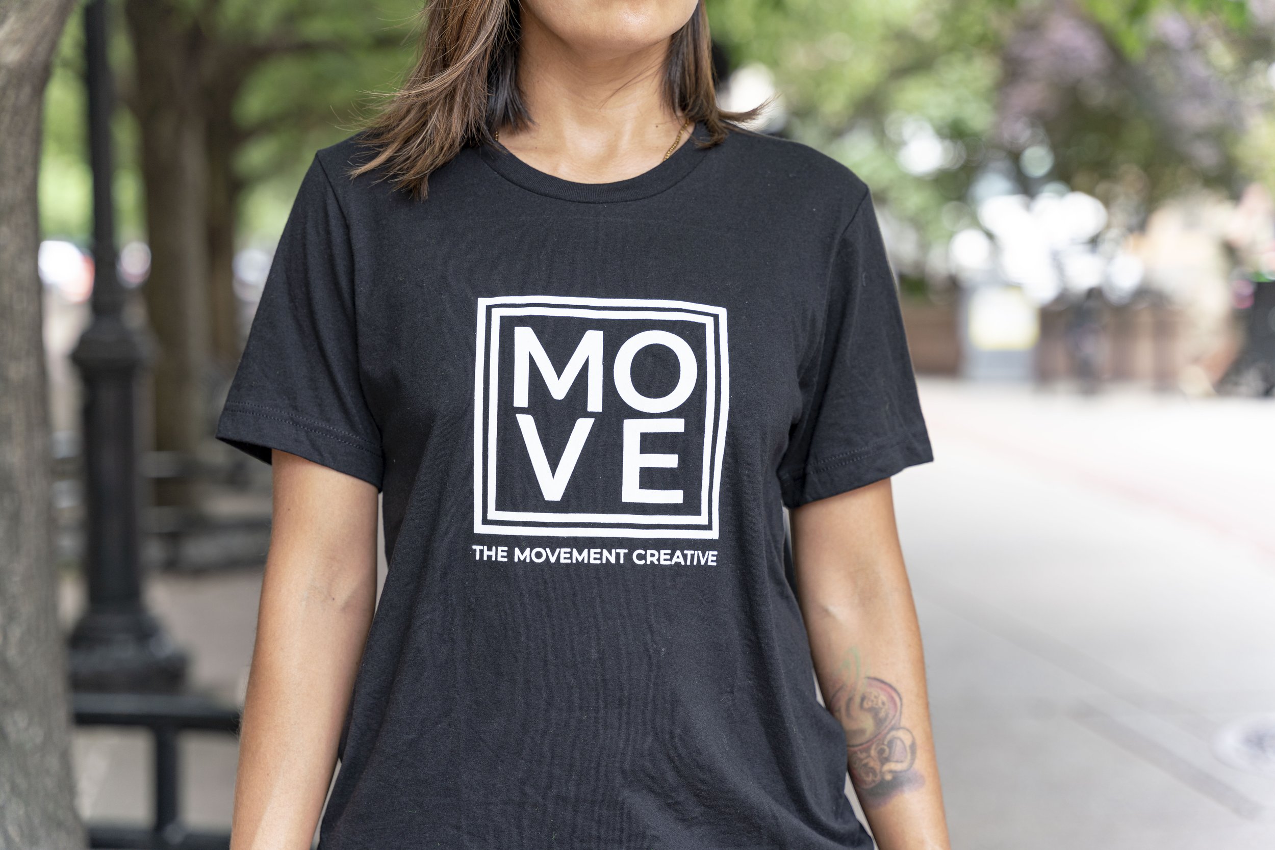 tyktflydende Giftig klart MOVE Tee Shirt - Adult Size — The Movement Creative