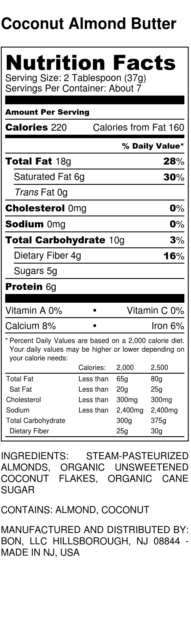 Almond Butter Nutrition Runners High Nutrition