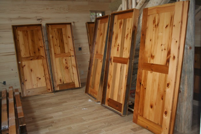 Barn Wood Interior Door Finished Barn Wood Furniture Rustic Barnwood And Log Furniture By Vienna Woodworks