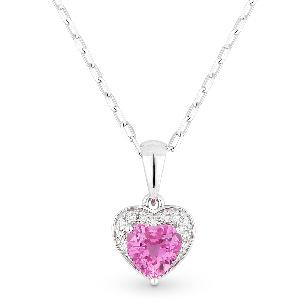 Diamond Heart Pendant — Jensen Jewelers