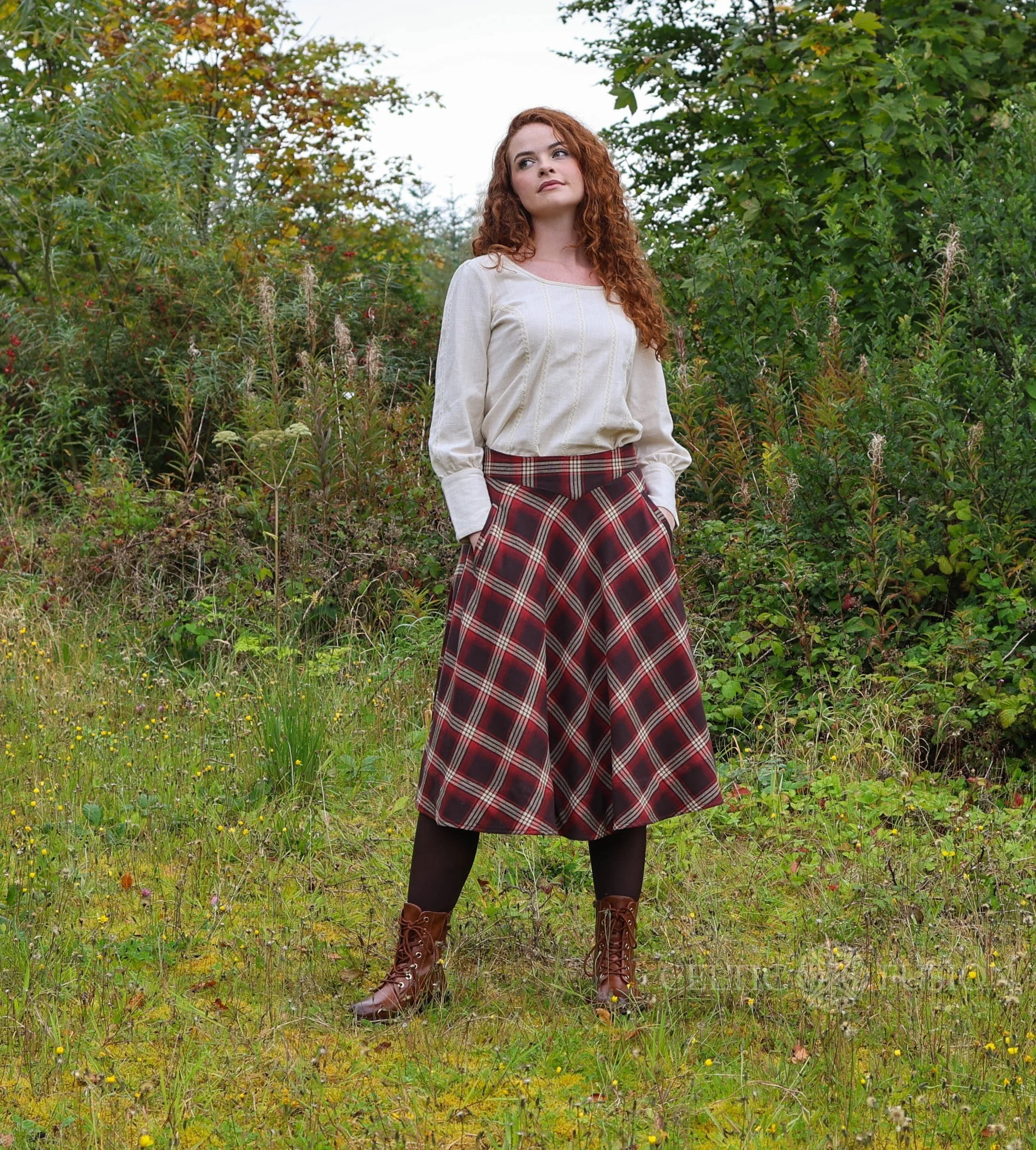 Tartan Celtic Clothes Shop Online Irish Plaid Skirt Online