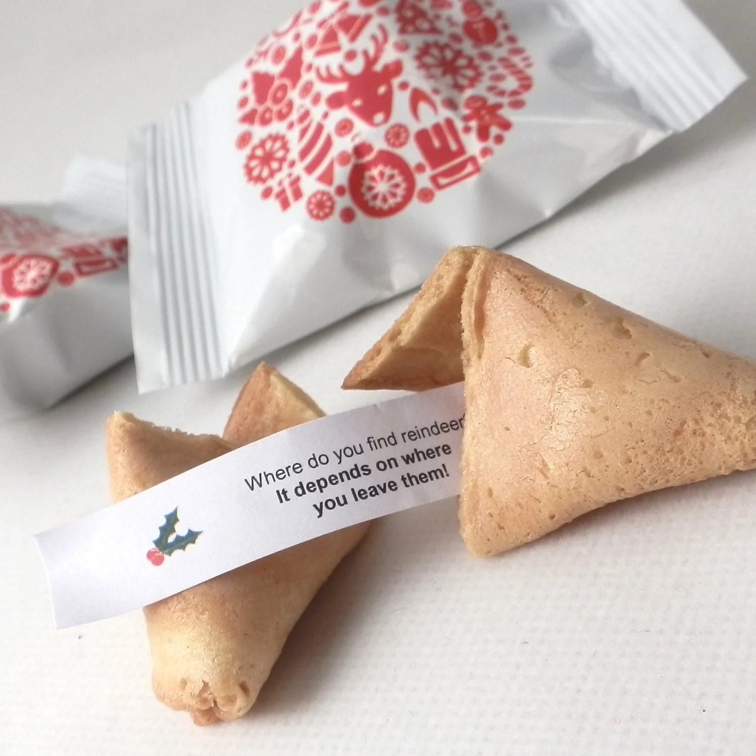 Personalised Christmas Fortune Cookies 300 Ifortune Cookies