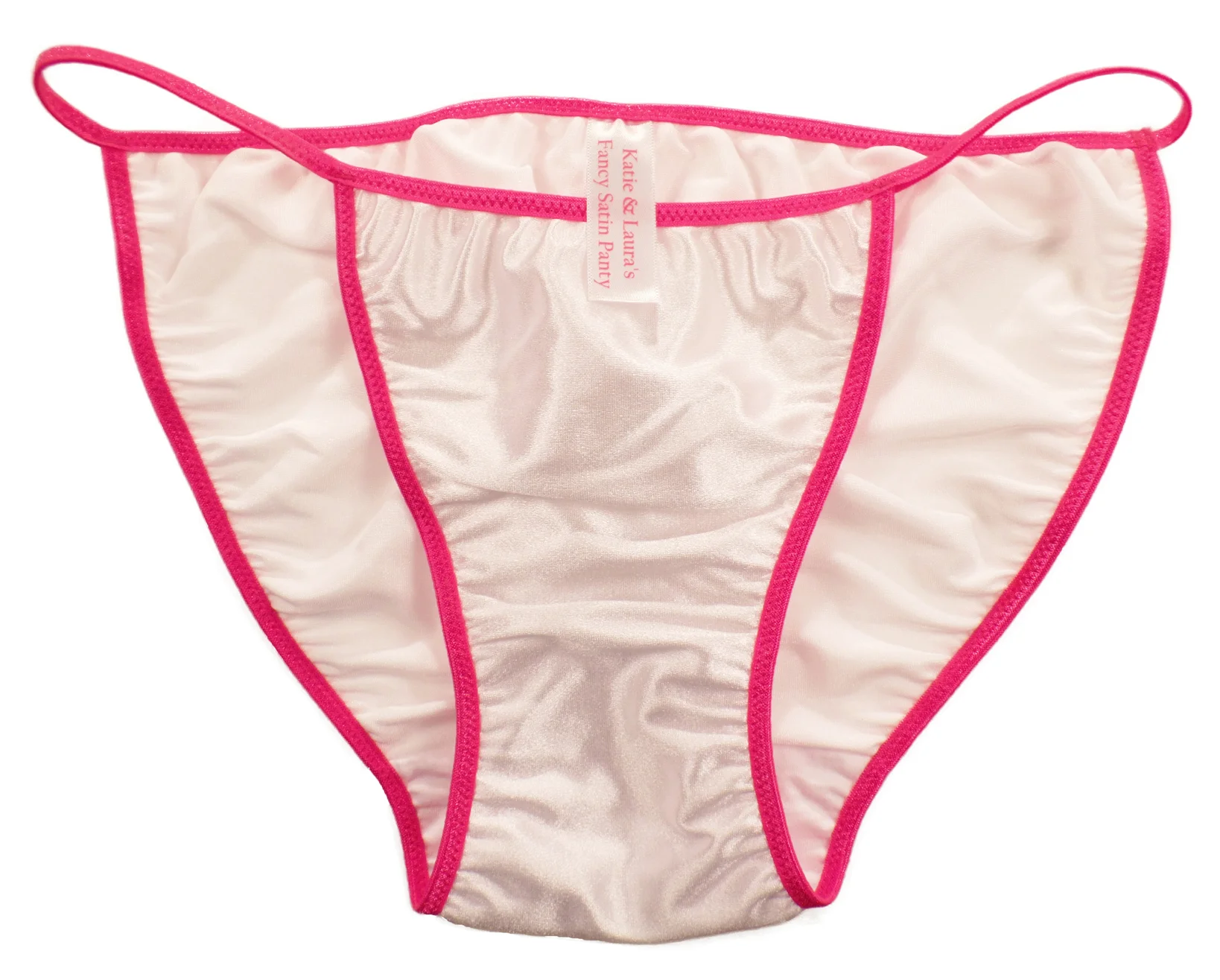 Katie Laura S Fancy Satin Panties String Bikini Panties