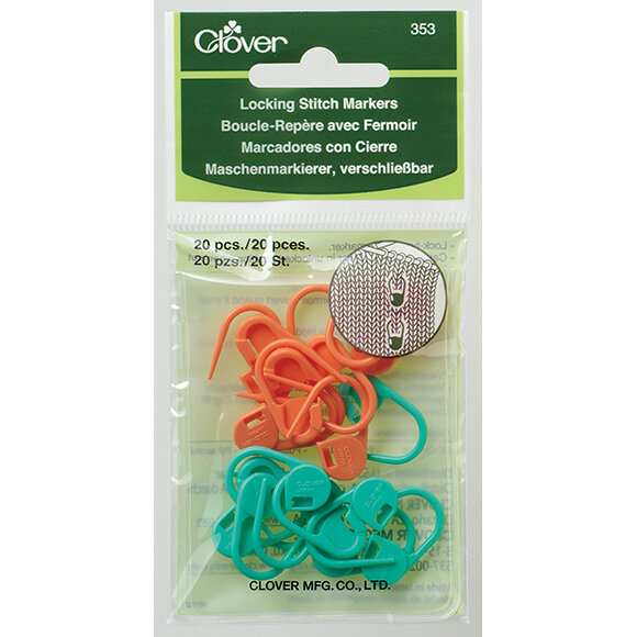 Locking Stitch Markers - Clover — Starlight Knitting Society