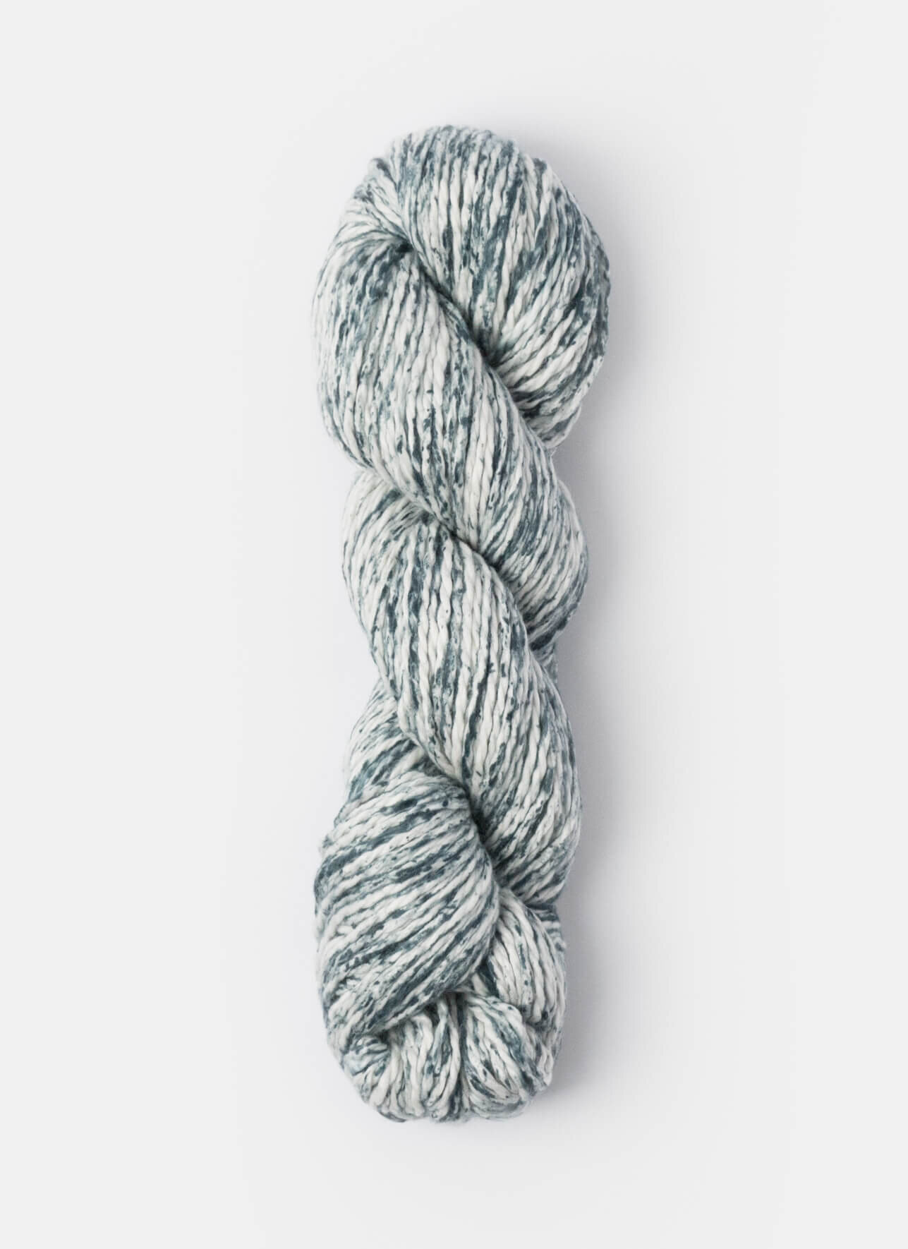 Printed Organic Cotton - Blue Fibers — Starlight Knitting Society