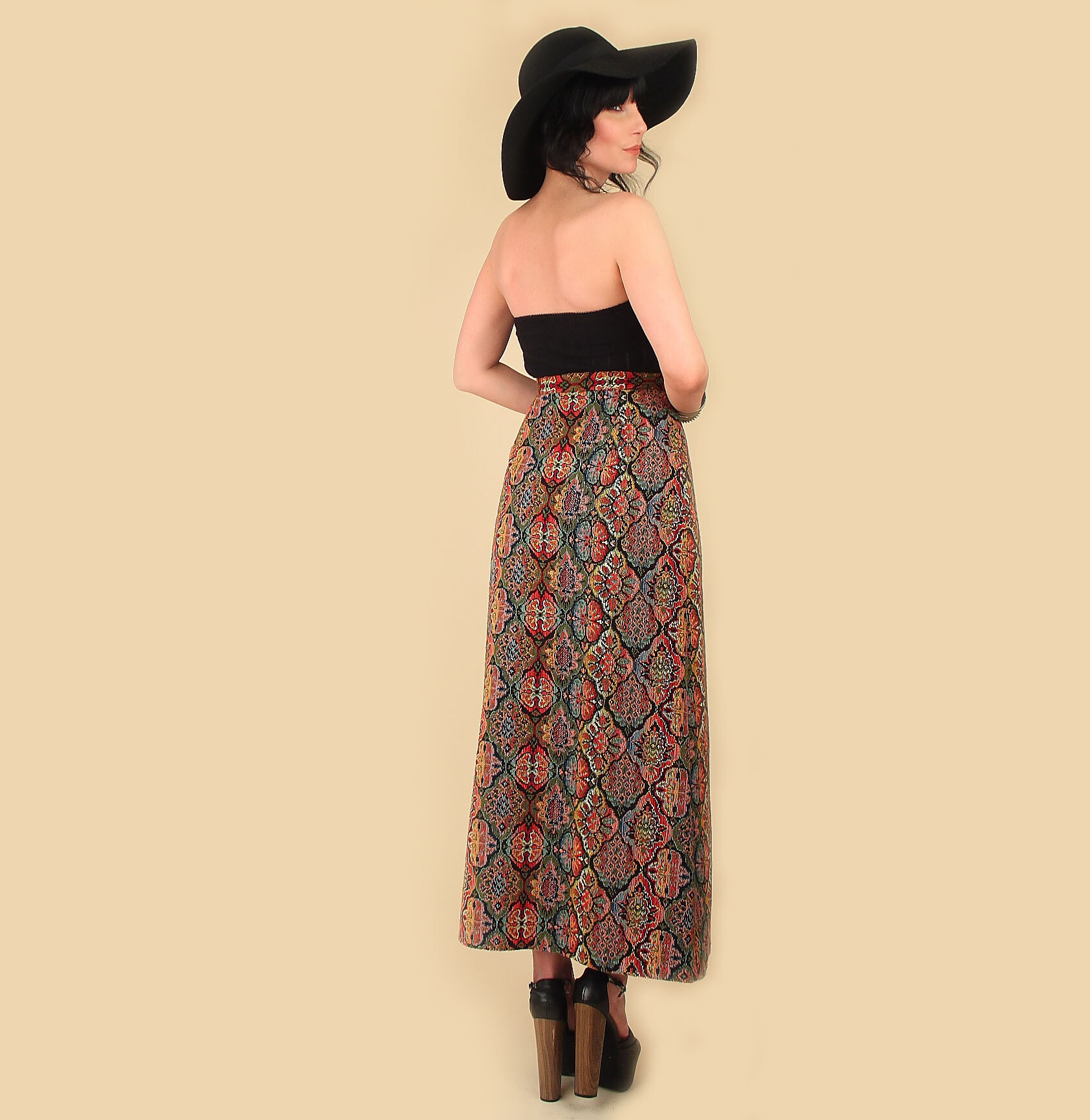 60s maxi dress